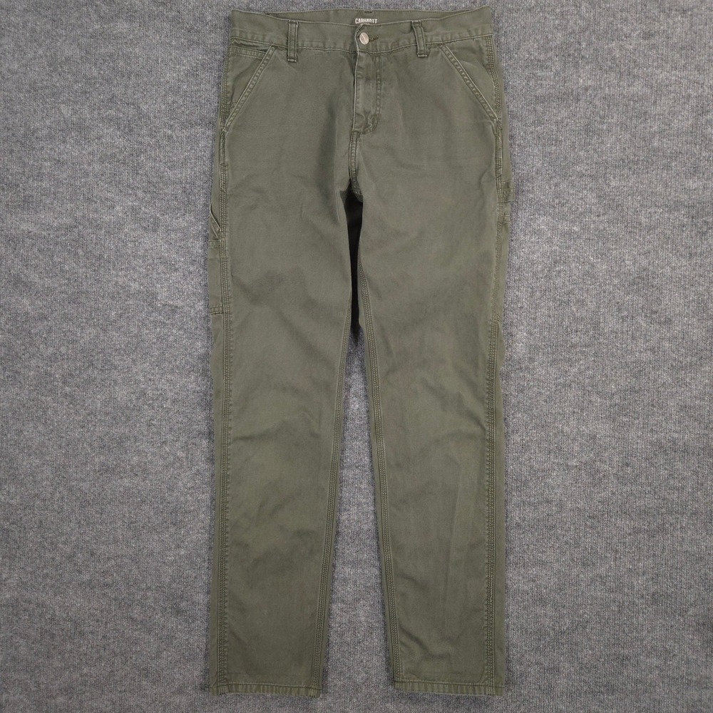 Carhartt WIP Ruck Single Knee Pants Mens 29X32 Green Work In Progress Workwear